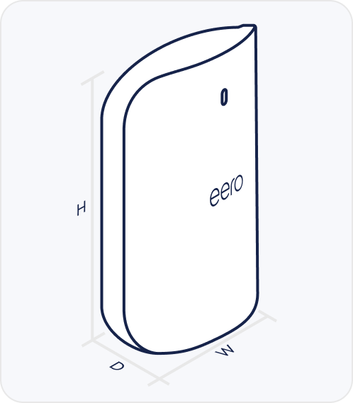 eero Max 7 dimensions
