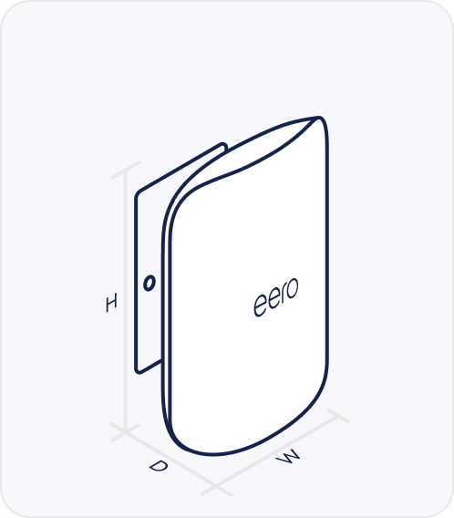 eero Outdoor 7 dimensions