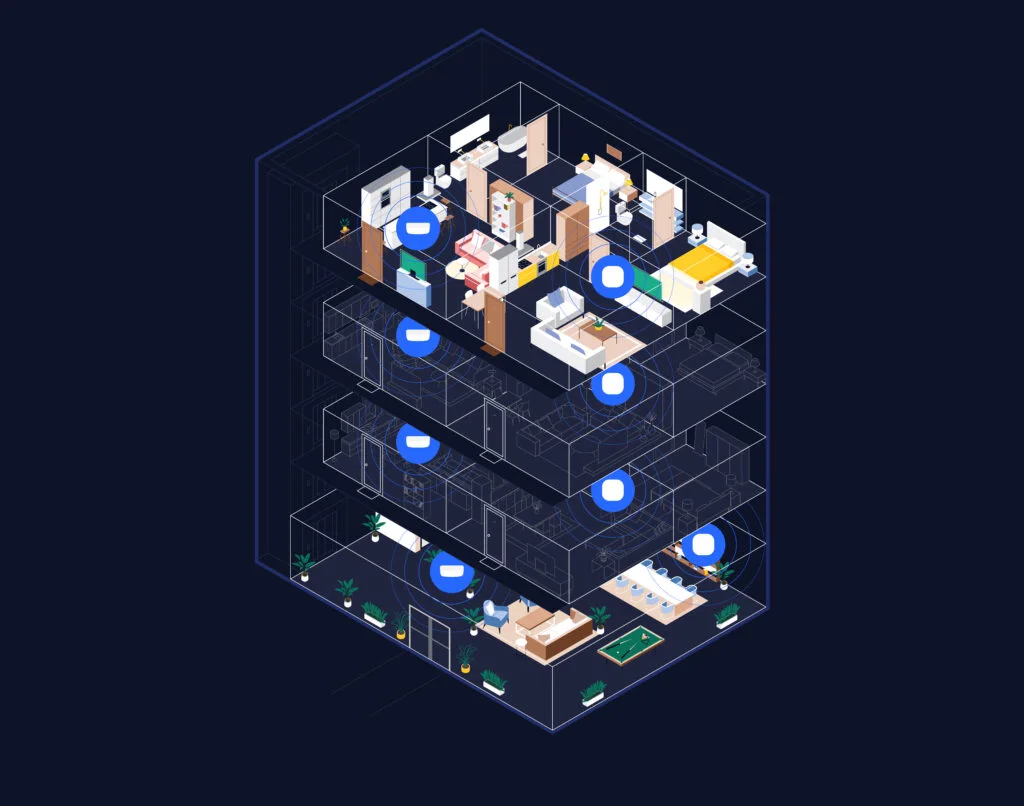eero for Communities graphic illustration