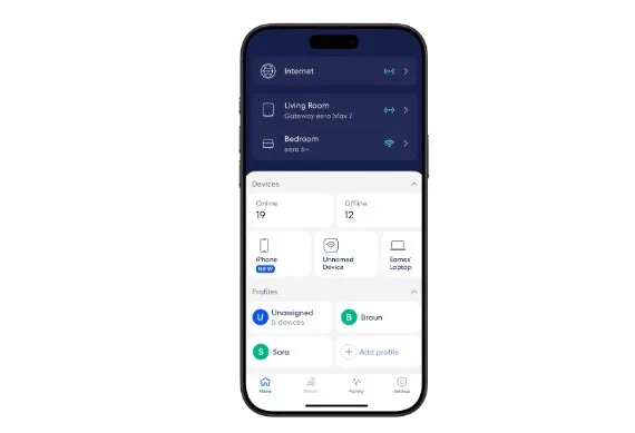 Unassigned profile eero app
