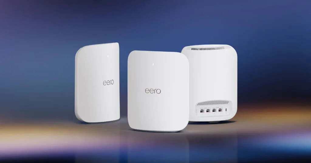eero Max 7 is an all-new class of eero, enabling customers to take advantage of internet plans up to 10 Gbps.