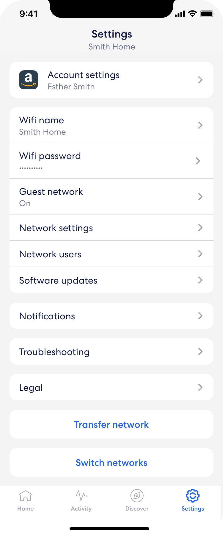 Phone Settings