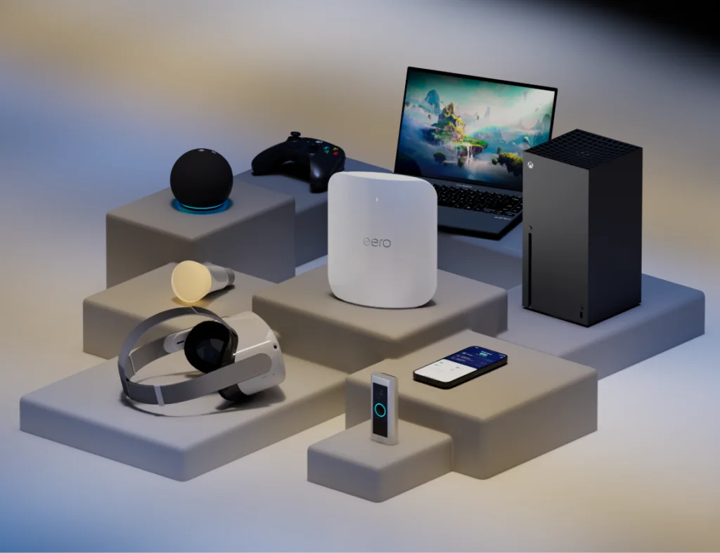 eero Image with other common products that use wifi